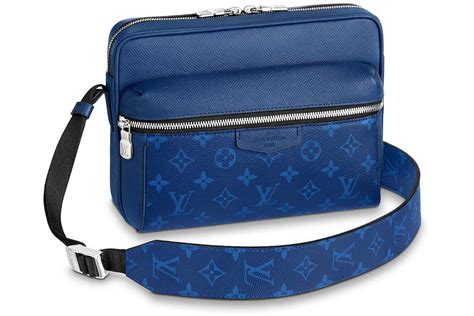 louis vuitton outdoor messenger monogram pacific taiga blue